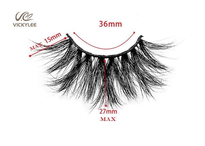 Thick Curling Hair Black Color 0.06mm 6D Lashes