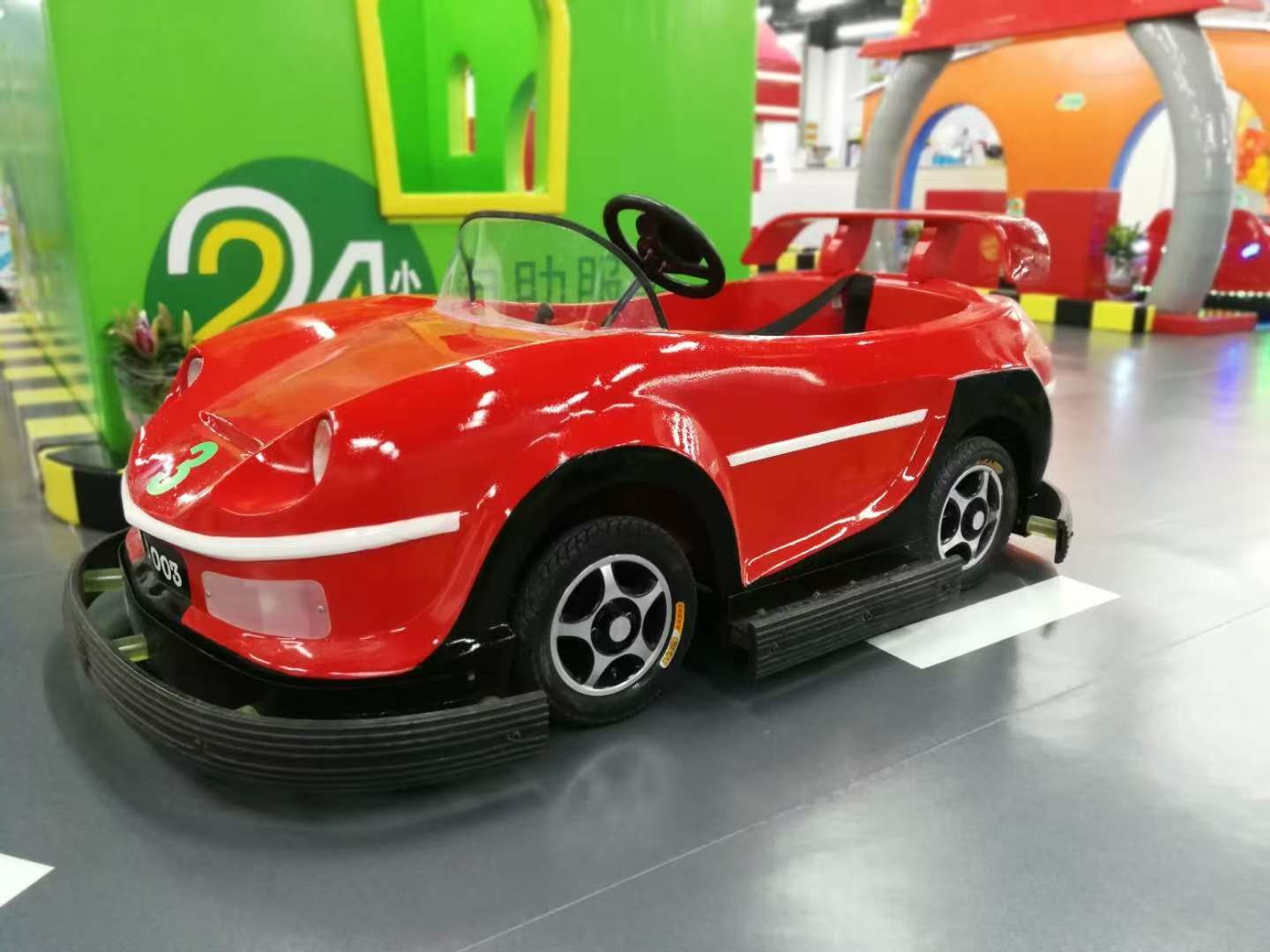 10 Km/H Coin Operated Children'S Driving School Bus Rides For Children'S Parks