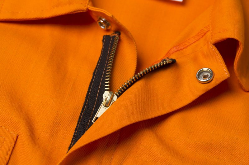 99% Cotton Lightweight Fire Retardant Overalls , 350gsm Welding Protective Clothing