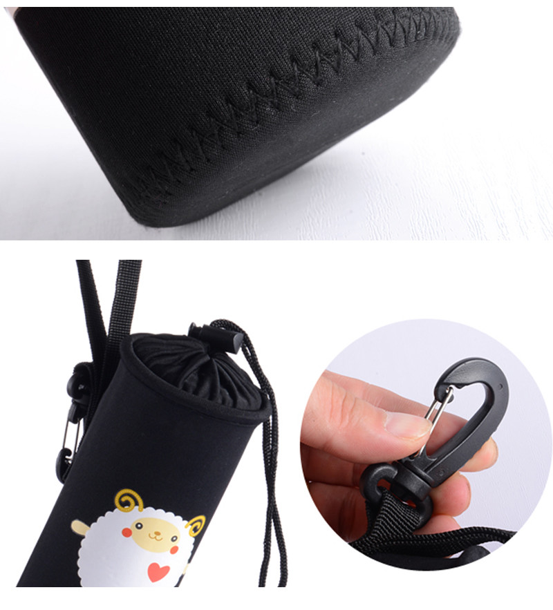 Reusable Insulated Neoprene Water Bottle Sleeve