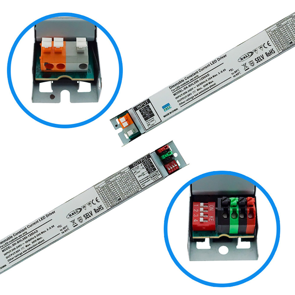 30W 10V Dimmable LED Driver Tri Proof Light Power Supply 264VAC Input