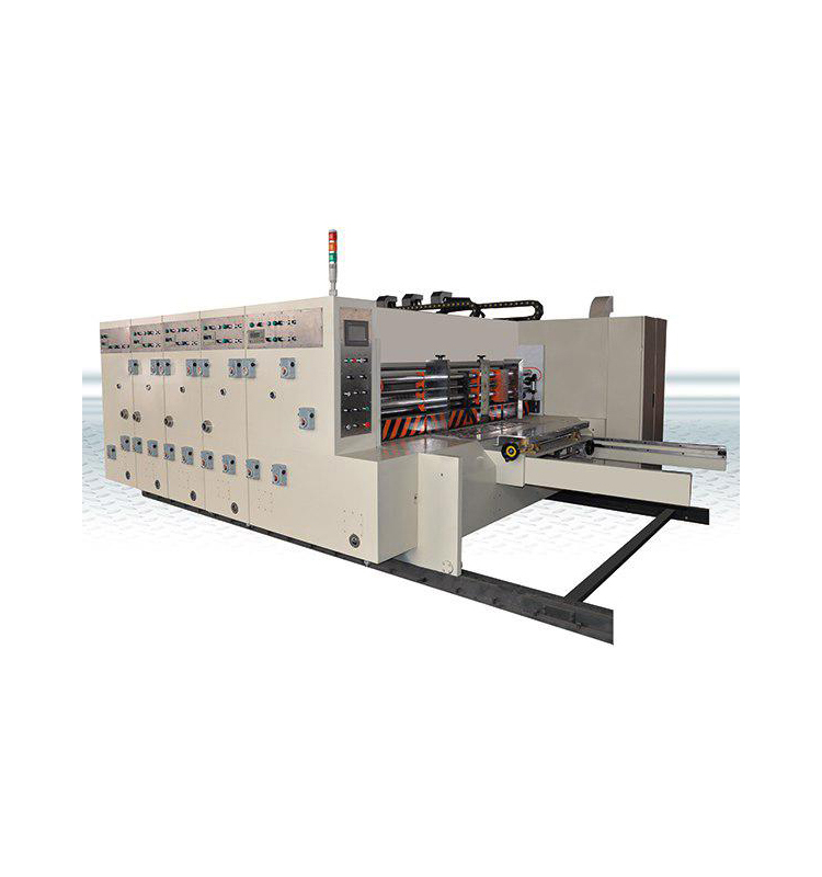 Box Carton High Speed Flexo Printing Slotting Die Cutting Machine