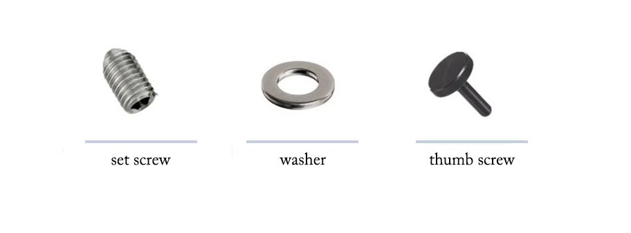 DIN Standard Coarse Oval Binding Thumb Screw Silver Plated Steel Stainless Steel Titanium Aluminium Plastic M3 Metric/INCH