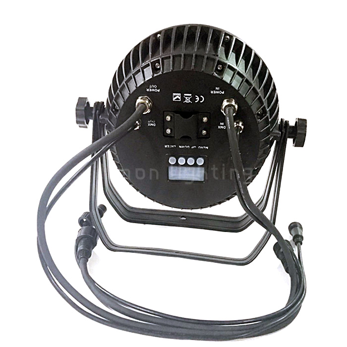 Outdoor IP65 Stage Lighting 19x10w RGBW 4in1 Circle control Flat LED Par