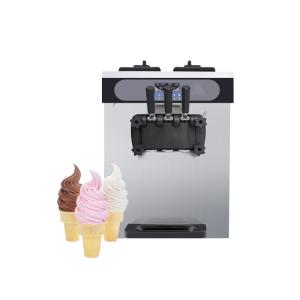 China Home Use 200W Small Mini Half Automatic Manual Yogurt Portable Soft Serve Ice Cream Machine Maker on sale
