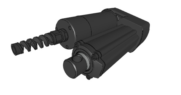 High Speed Waterproof Industrial Electric Linear Actuators 5000N Max Thrust