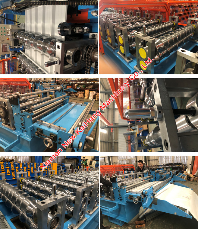 Professional Roof Panel Roll Forming Machine For Metal Trapezoidal Sheets