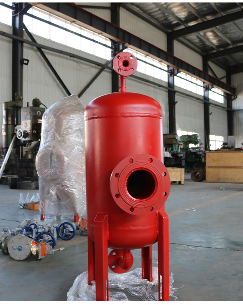 Water Oil Separating Customized Sales ASME Compressed Air Separator for Paper Mill