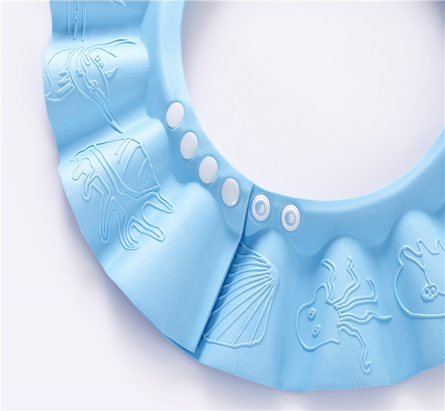 Eye Protecter Baby Shampoo Cap / Baby Bath Hat Toddler Hair Wash Shield