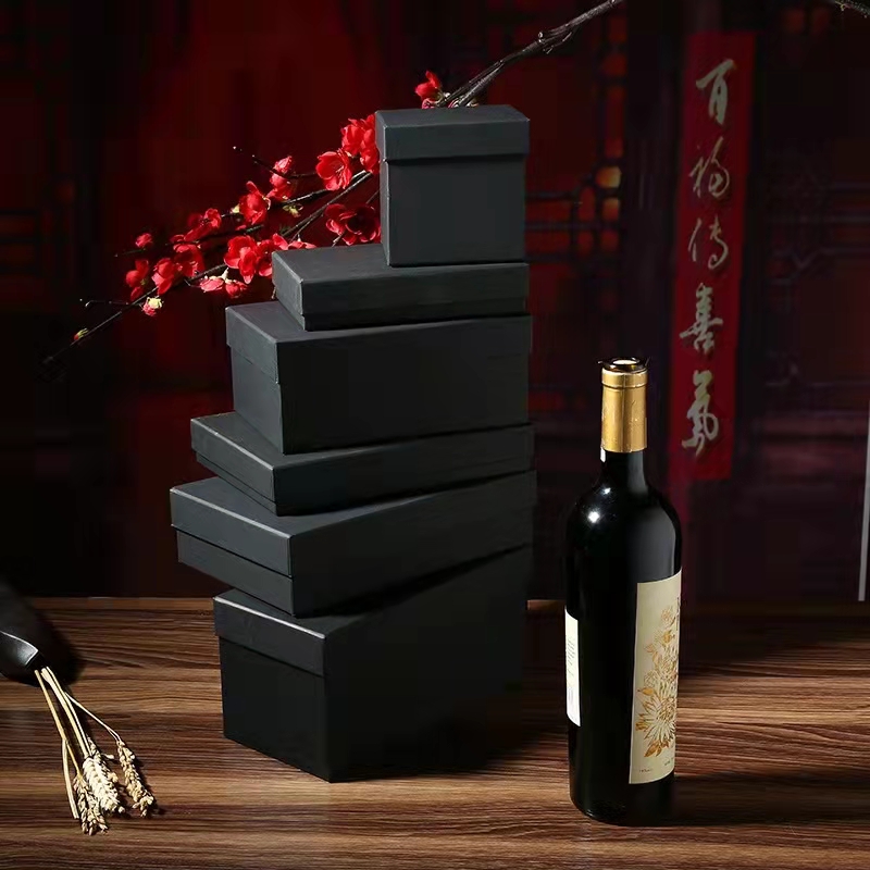 Rectangle Custom Shoes Box Case And Bag plain Cardboard Material