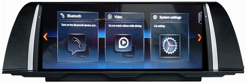 Ouchuangbo media player GPS radio for 5 Series F10 F11 (2013-2016) support BT MP3 mirror link android 8.1 OS 4+64