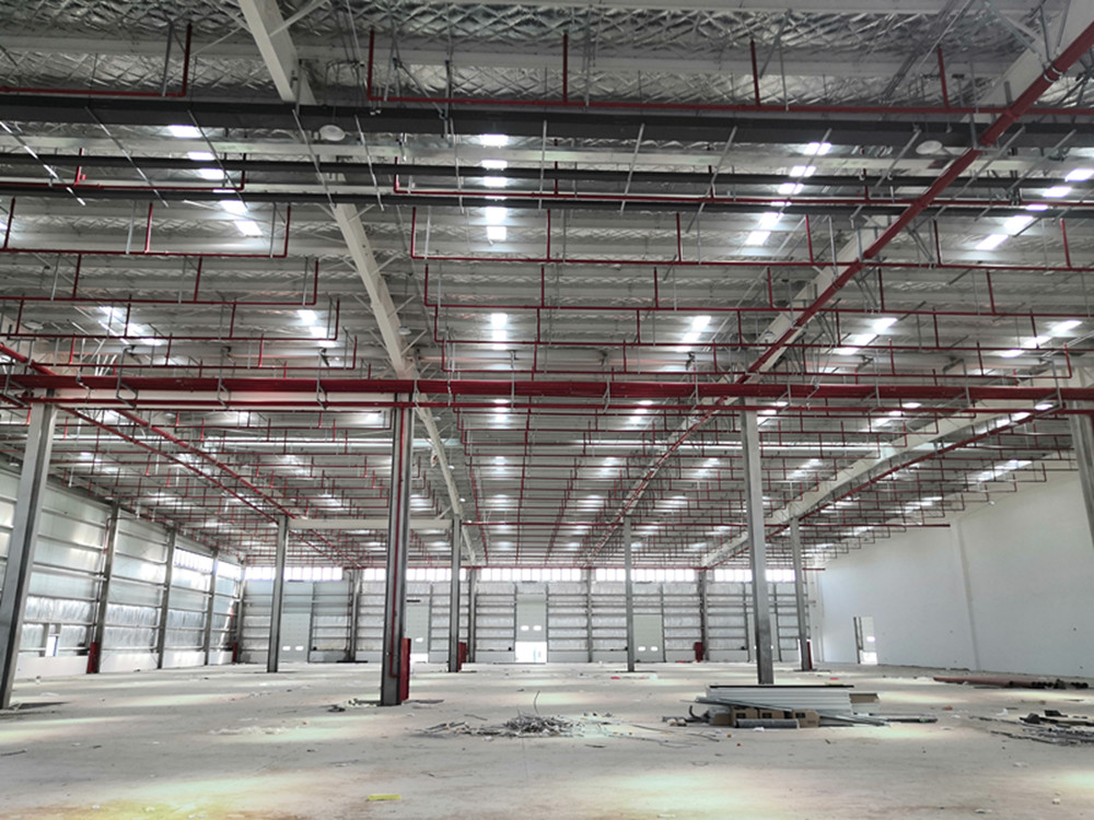 S355 H Section Steel Structural Workshop Prefabricated Metal Construction Building