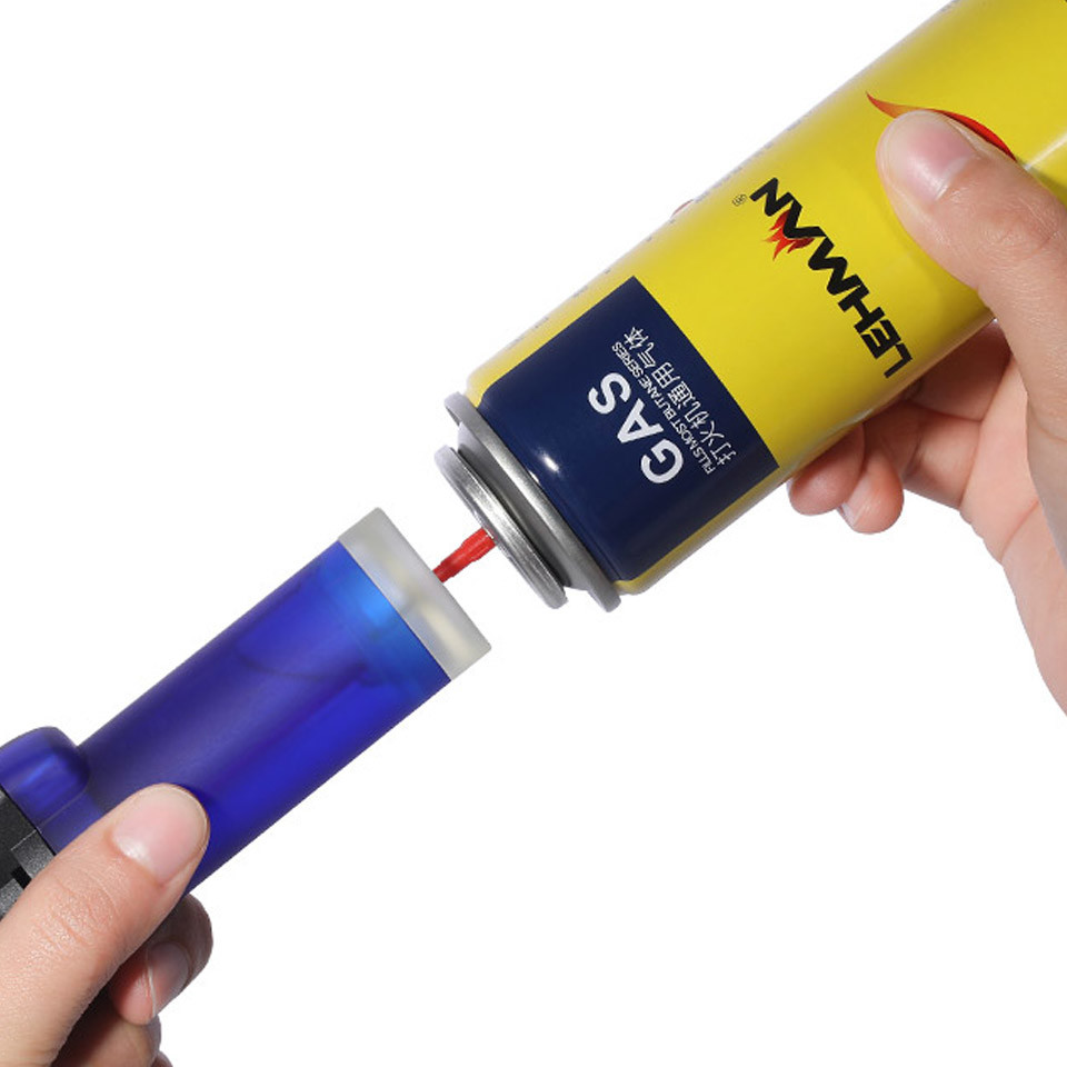 Customized Gas Lighter Refill Valve One Inch Adapter With Stainless Steel Spring