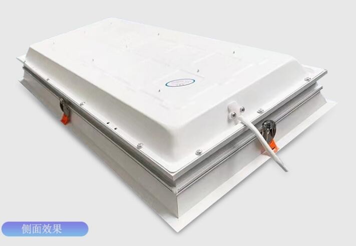 Topsung Artificial Skylight Led Panel Light Office Frame Ceiling Light 300x1200 Blue Sky White Cloud
