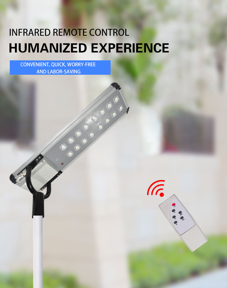 Bison Type Aluminum Profile Integrated Street Lamp 10 Heads 200W 862x357x50mm