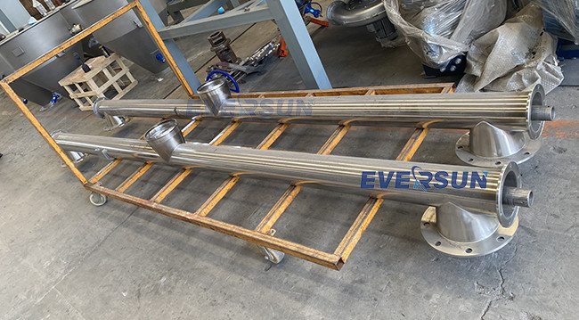 Customized Auger Screw Conveyor For Powder And Particles 2m3/H - 12m3/H