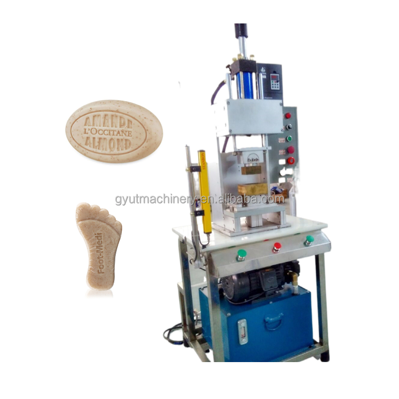 Transparent Soap Bars Soap Logo Stamping Machine with Press Forming Shenzhen 300