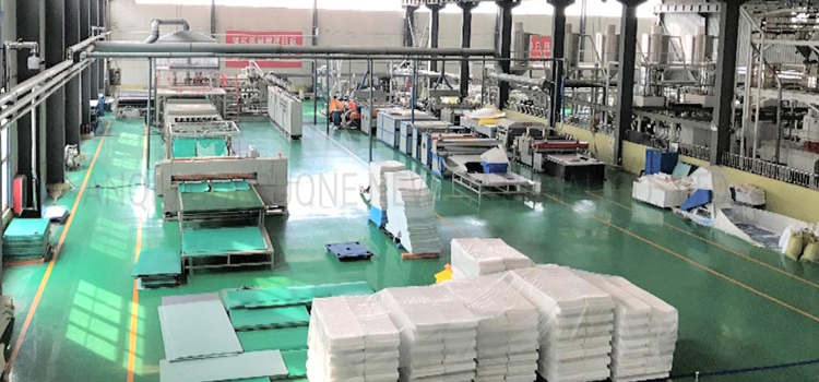 6mm 12mm Correx Floor Protection White Corflute Sheet Flame Retardant