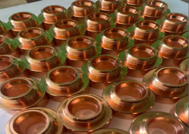 KCF Sleeve Bolt For Stud Welding Electrodes Custom Size / Design CuCrZr For Carbon Steel Sheet