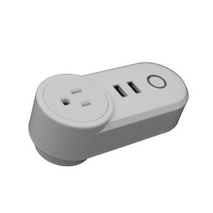 Home Automation System Wifi Smart Plug Socket Non - Grounding 10A Rated Current