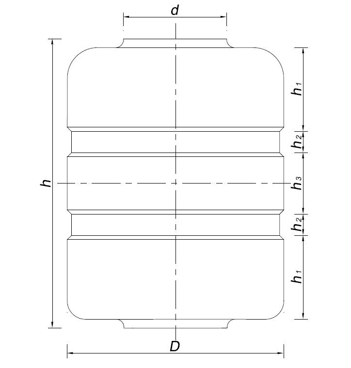 Spacing 0.5m Anti Shock Traffic Fence Highway Roller Barrier