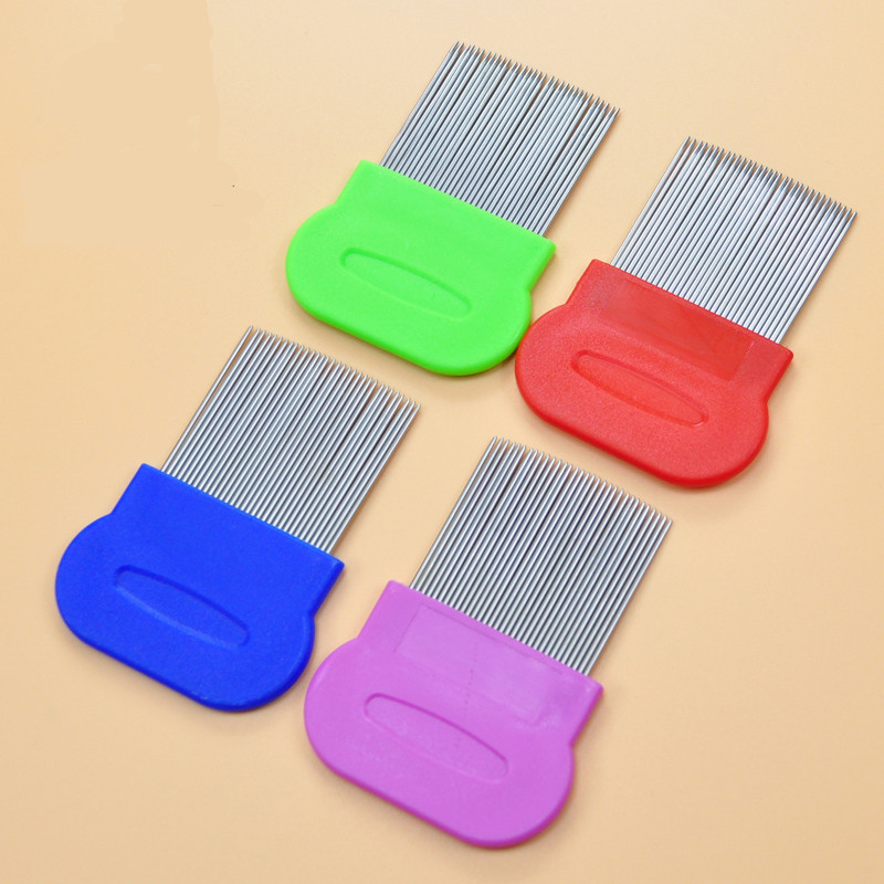 Colorful Promotional Pet Comb Stainless Steel Comb Cheap Gifts Logo Customized
