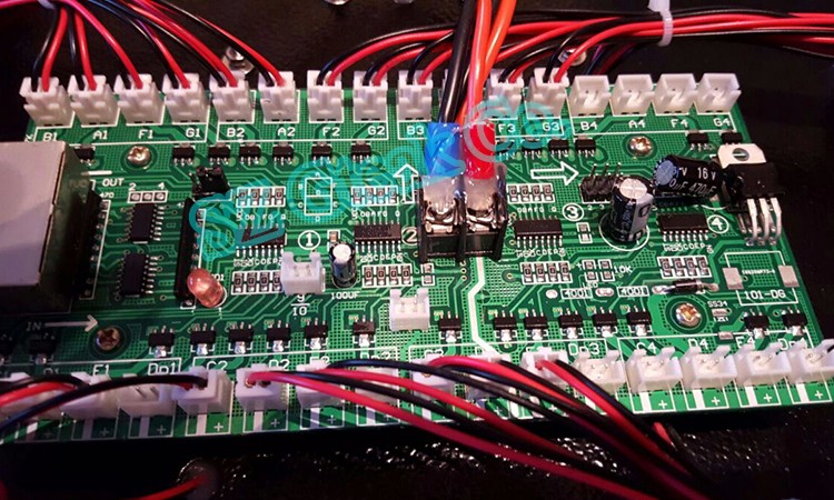 8'' large 7 segment display green digit module