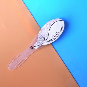 China 10ml Transparent Honey Spoon Plastic  149*39*11.5mm 4g Weight on sale