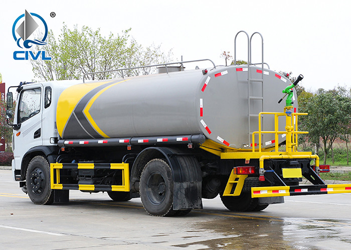12000L Water Tanker Truck / Watering - Cart Vehicle / Sprayertruck Engine 150hp Color Option