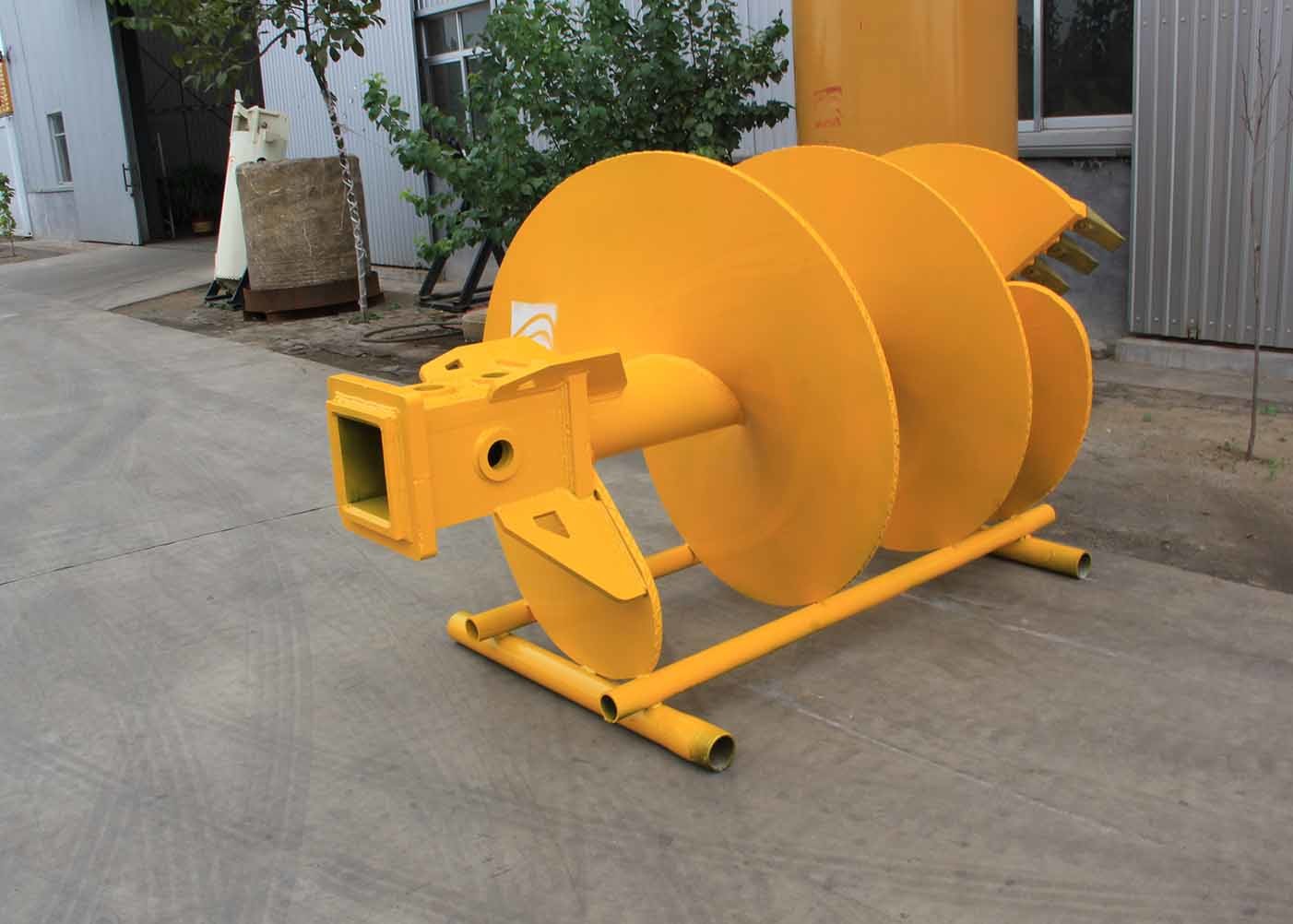Flat Soil Piling Rock Drilling Auger Conical Flat Auger 600-2500mm