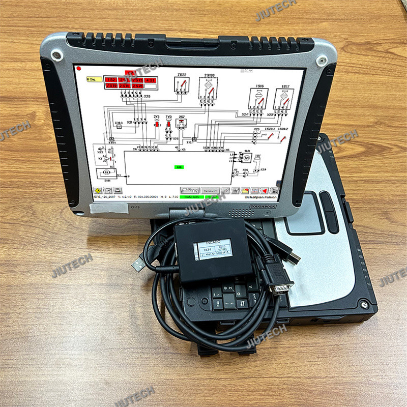 V4.37 Forklift Diagnostic Kit JUDIT 4 Jungheinrich Judit box Incado with Jungheinrich forklift diagnosis cables and CF19