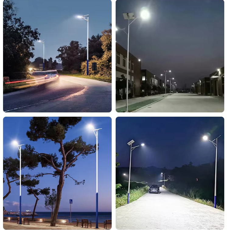 Robust Integrated Solar Street Light 100W 200W Outdoor Solar Powered Street Lights
