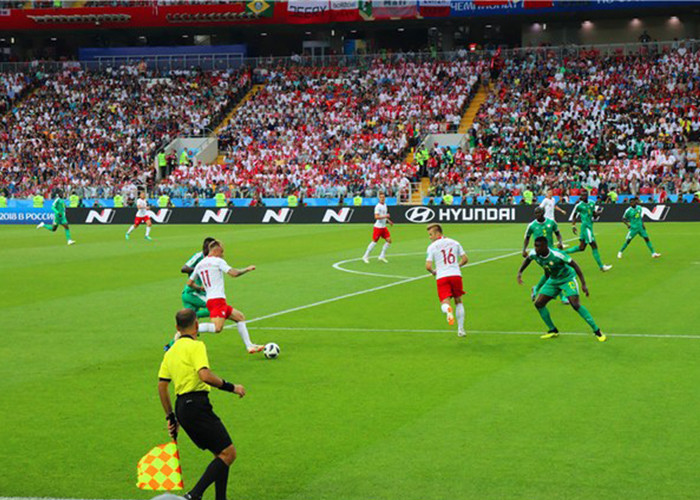 32x16 Dots Led Perimeter Advertising Boards IP65 Sports Led Display Screen