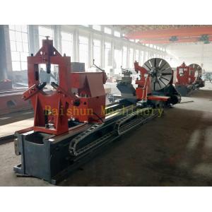 Metal Cutting Industrial Lathe Machine / Casting Horizontal Turret Lathe