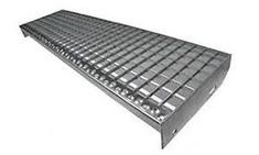 DIY ASTM A1011 Bar Grating Treads Easy Spiral Fixation Or Welding Fixation Installation