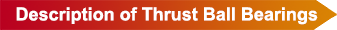 52207 High Precision Thrust Bearing in Chrome Steel with Static Load of 78200N