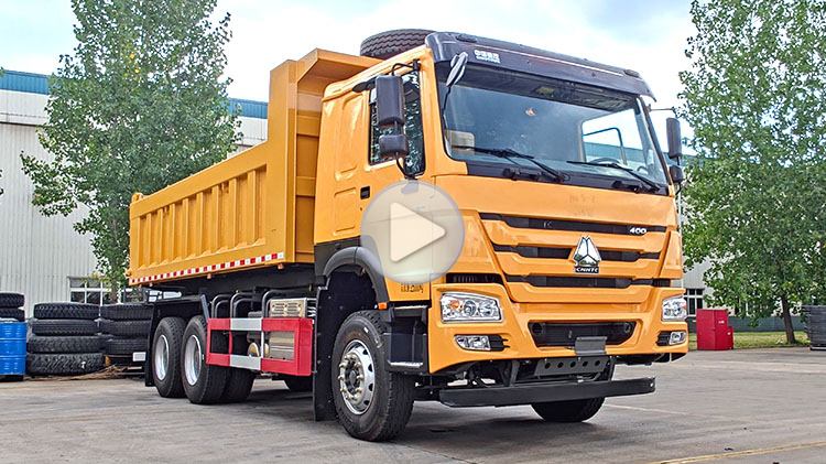 400HP 6X4 Sino Truck Howo Tipper Truck Price