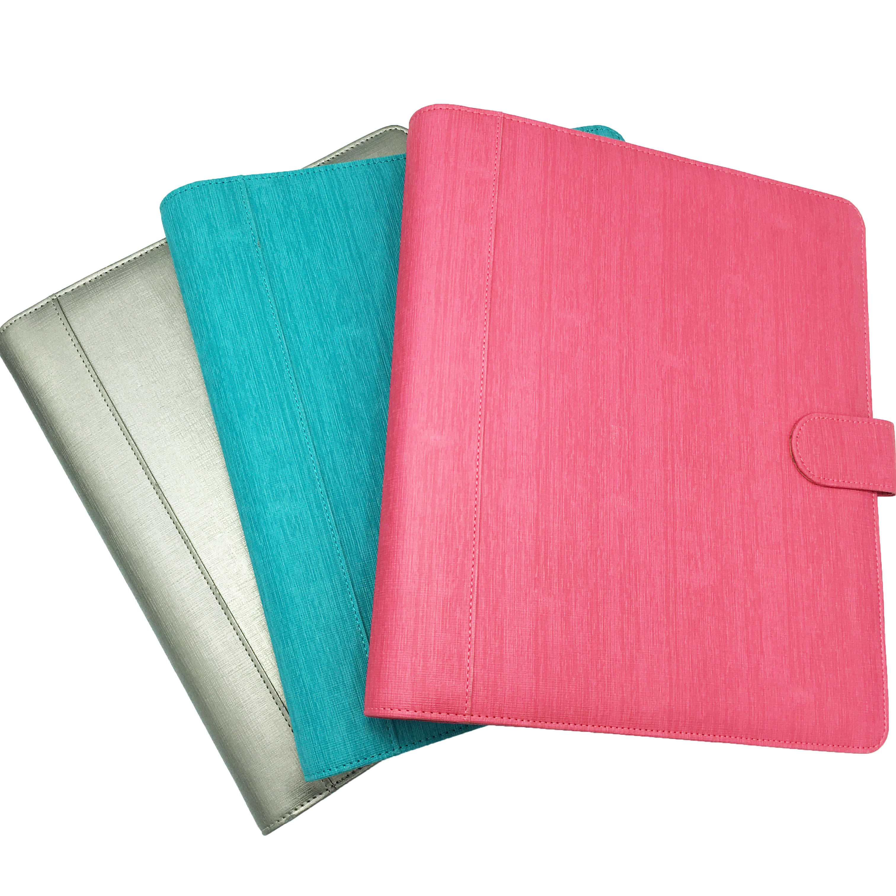 Office Green Leather Ring Binder 100sheets School A4 File Folder 80gsm 0.35KG