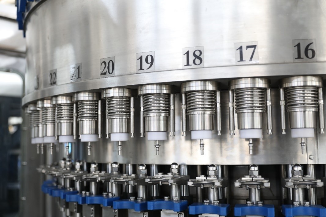 Plastic Cap Blowing Filling Capping Combiblock Water Production Line / Machine