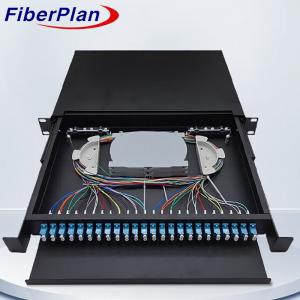 Buy cheap FTTH Fiber Optic Terminal Box 24 Port ODF 19 Inch Fiber Optic Distribution Frame product