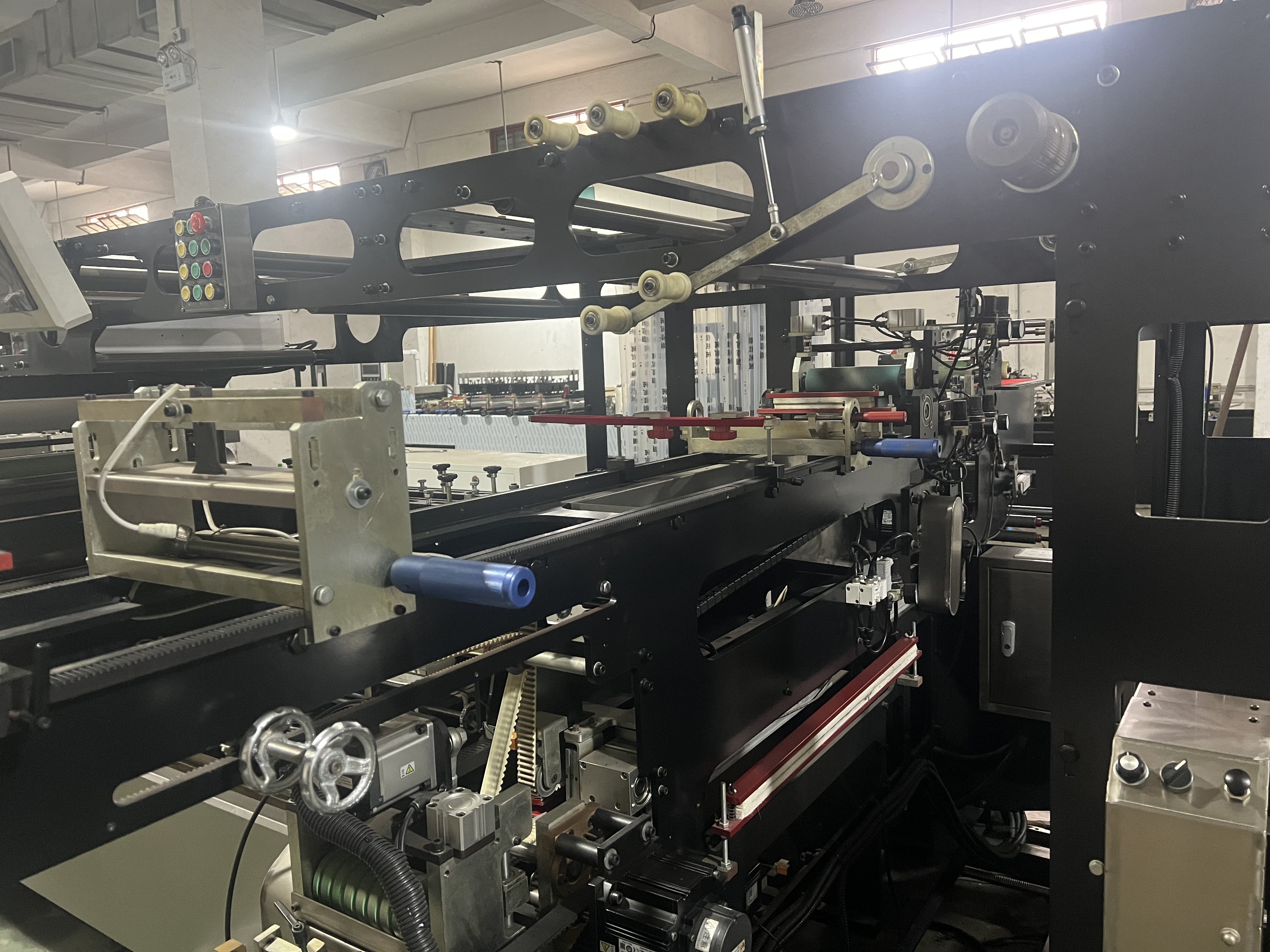 100KW 30-100 Bags / Min Square Bottom Bag / Pouch Machine For Flexible Packaging
