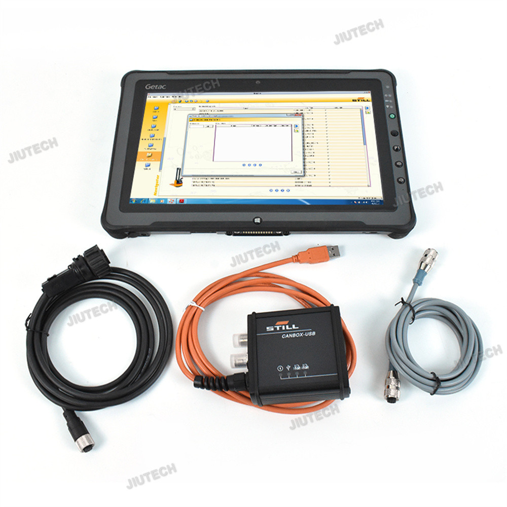 Original for Still Forklift Diagnose Tool Canbox with 8.21 Navigator Software for STILL Forklift Scanner Tools and F110