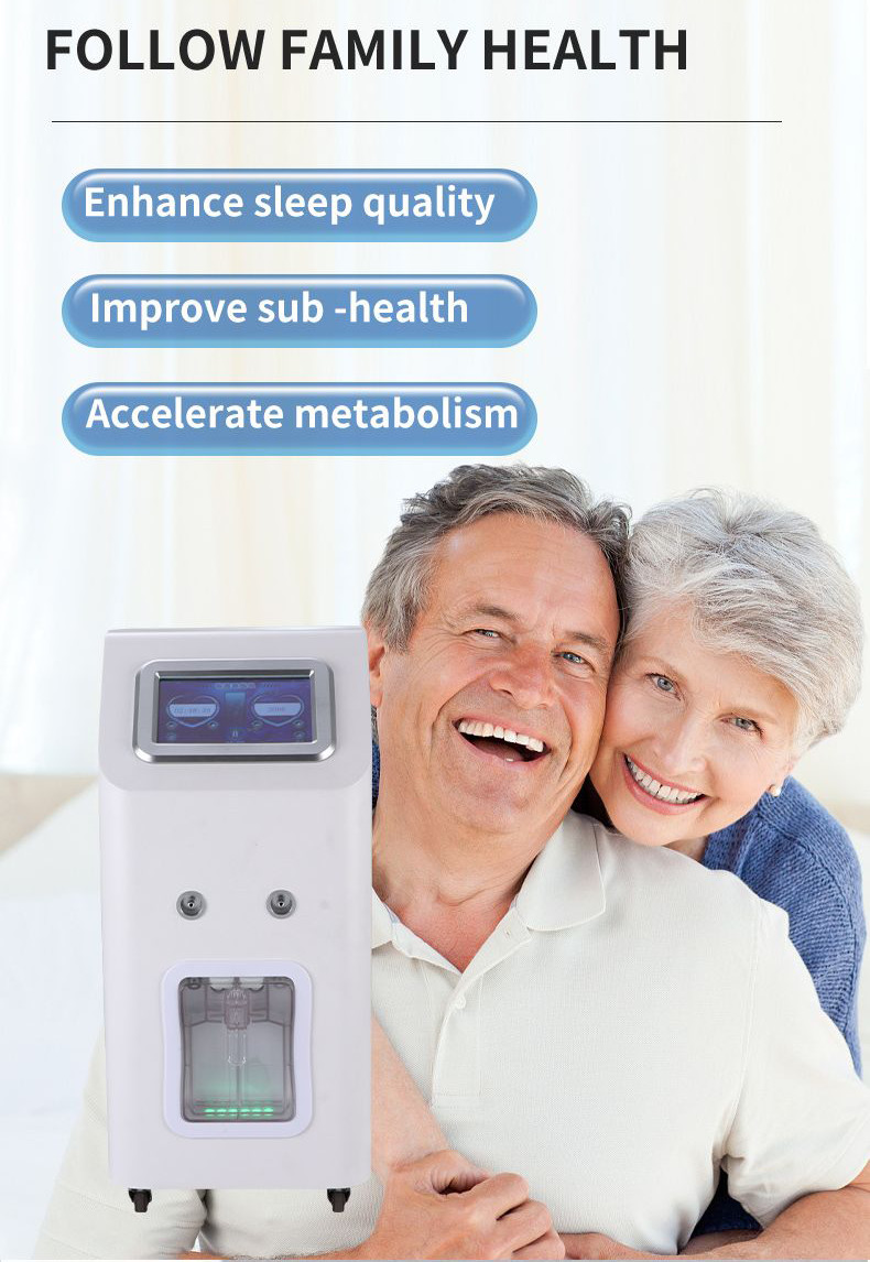 Customized 3000ml/Min PEM 99.996% Hydrogen Inhalation Machine Household Use Hydrogen Water Generators Weizi