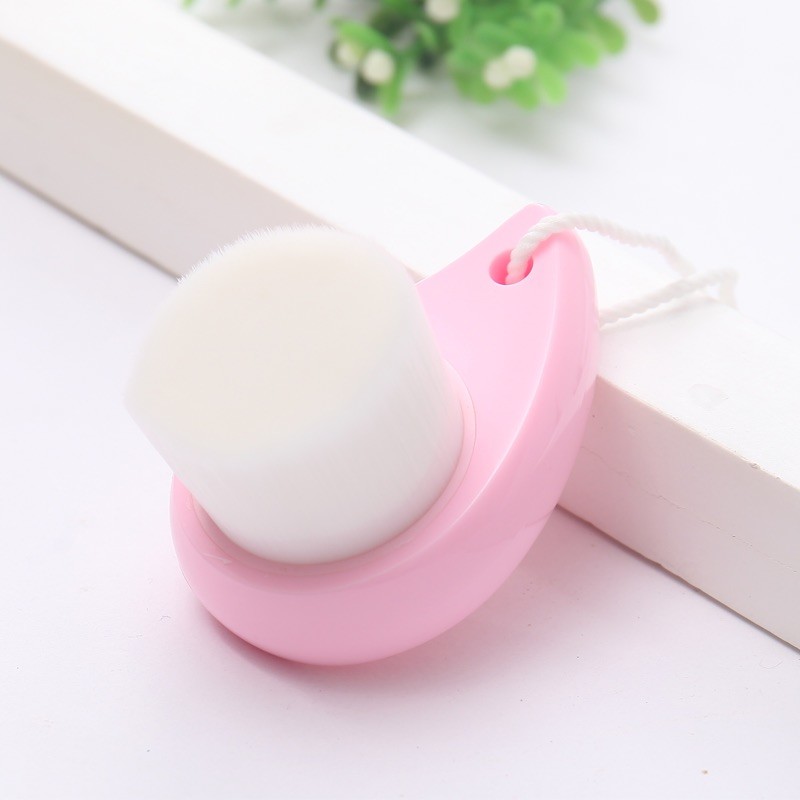 WSFB01 Multicolor Lightweight Smooth Face Wash Scrub Brush