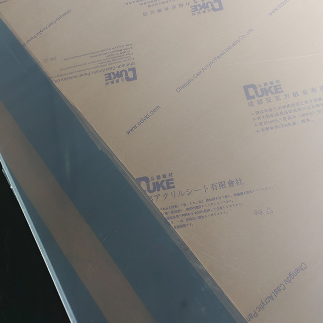 100% Pure MMA Perspex Clear Acrylic Sheet Printable For Lighting Box