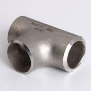 Buy cheap Stainless Steel Pipe Tee Fittings Ss304 Ss316 Material ANSI B16.9 Standards product