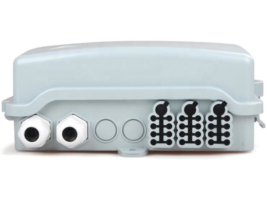 Fiber Optic Wall Box 1:16 Cassette Splitter Or 24 Core Pigtails And Adapters FTTH FDB Box