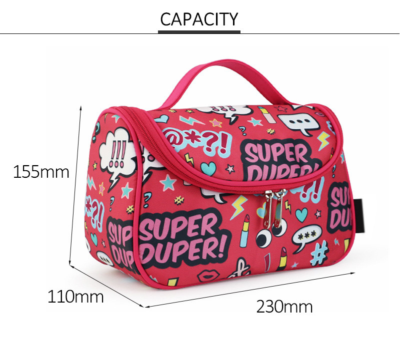 Portable Travel Oxford Waterproof Cosmetic Hanging Bag