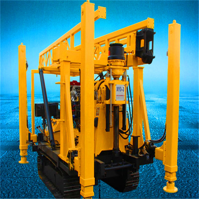 400-600m Wheel Trailer Mounted Geotechnical Exploration Core Drilling Rig (XYX-3)