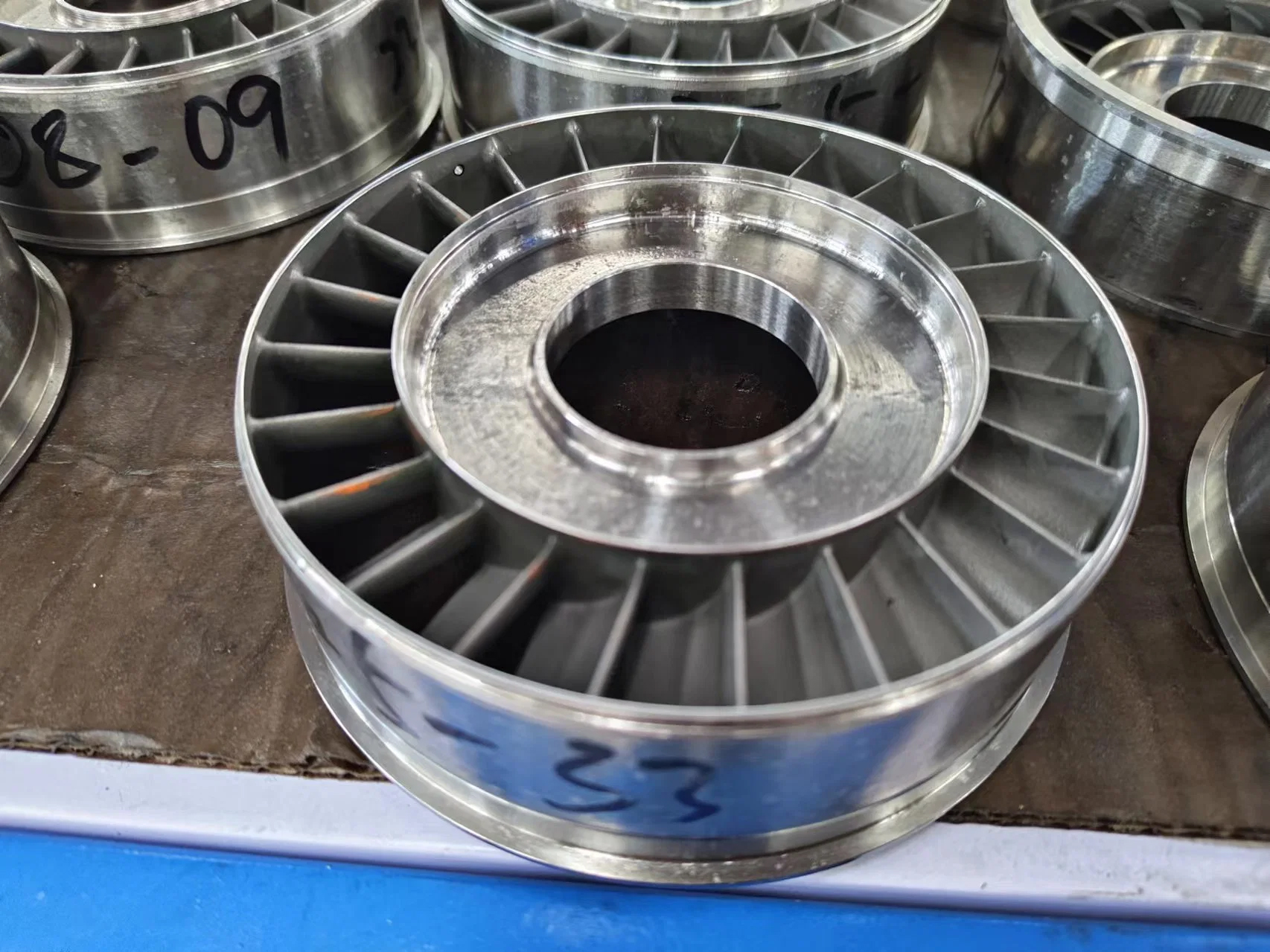 Duplex Stainless Steel Nozzle Guide Vane Casting For Water Jet Propulsion Devices
